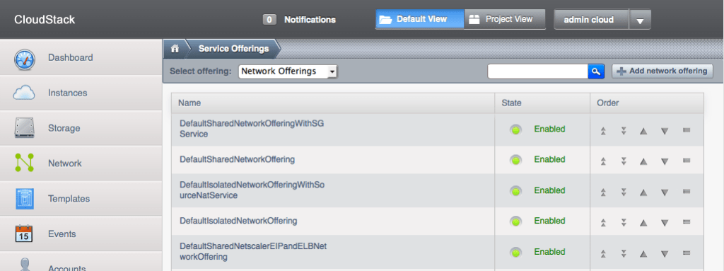 HOWTO create a network in CloudStack without a Virtual Router « Remi ...