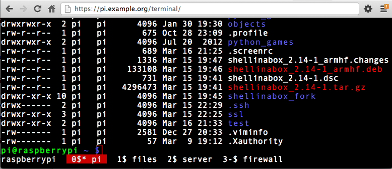 Building an always available Linux terminal: Shell-In-A-Box on ...